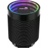 Gaisa dzesētājs AEROCOOL Mirage 5, 5 siltuma caurules 6 mm, 60 mm ventilators, TDP 150 W, melns