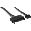 Aerocool DUO12PRO komplekts 3x ventilators 12 cm ARGB LED dubultā gredzena pretvibrācijas 6 kontaktu, melns