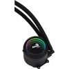 Aerocool MIRAGEL240 CPU Liquid Cooled 2x 12cm ARGB Fan TDP 400W Melns