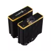 Gaisa dzesētājs DeepCool AK620 Zero Dark Zoria 12 cm Melns Dzeltens