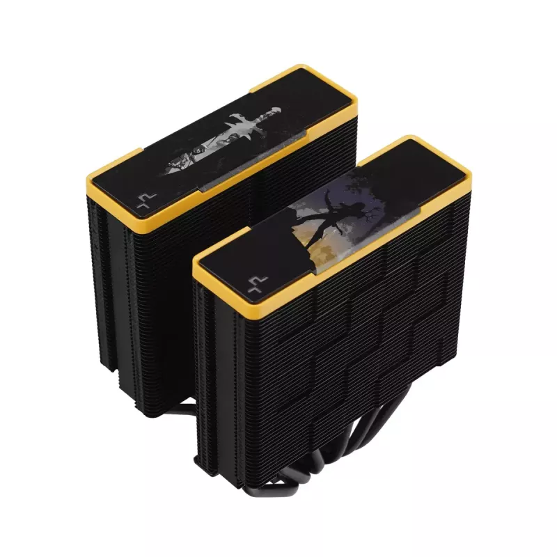Gaisa dzesētājs DeepCool AK620 Zero Dark Zoria 12 cm Melns Dzeltens