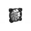 Korpusa ventilators KRUX KRX0067 120mm ARGB LUNAR 120, 1200 RPM, hidrauliskais gultnis, 12 V, 5 V LED, 3 kontaktu savienotājs, pretvibrācijas