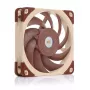120 mm Noctua ventilators NF-A12x25, 120×25 mm, 12 V 0,6 W, 4 kontaktu PWM, 450–1200 RPM, 55,7 m³/h, SSO gultnis, 0,5 m kabelis