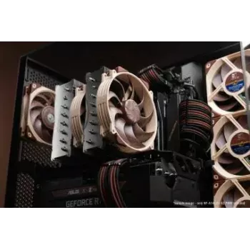 14 cm datora ventilators Noctua NF-A14X25R G2 PWM, 140 x 25 mm, 12 V, 1500 RPM, 155.6 m³/h, 2.56 mmH2O