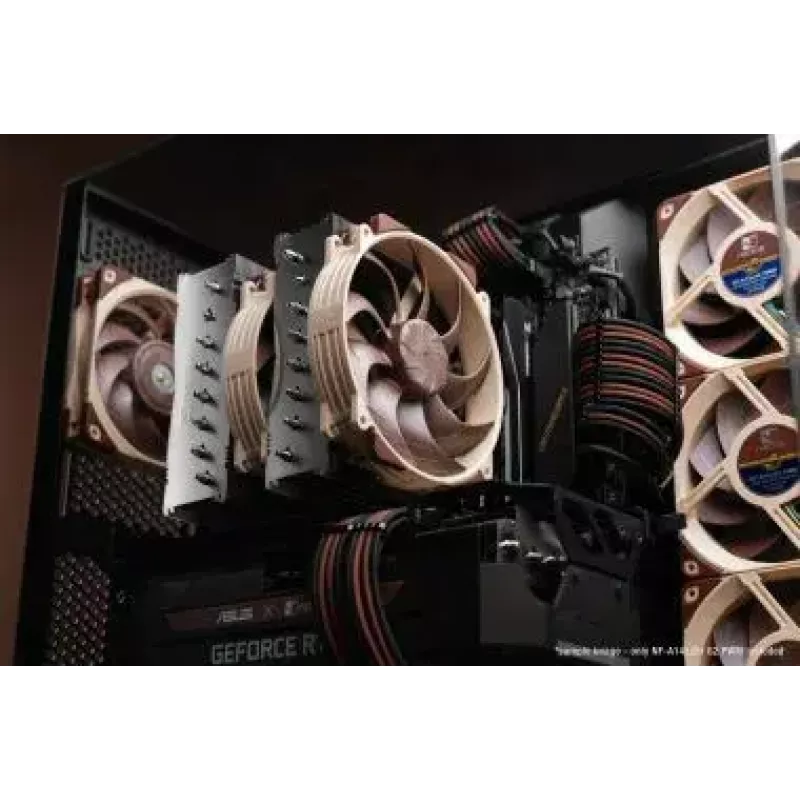 14 cm datora ventilators Noctua NF-A14X25R G2 PWM, 140 x 25 mm, 12 V, 1500 RPM, 155.6 m³/h, 2.56 mmH2O