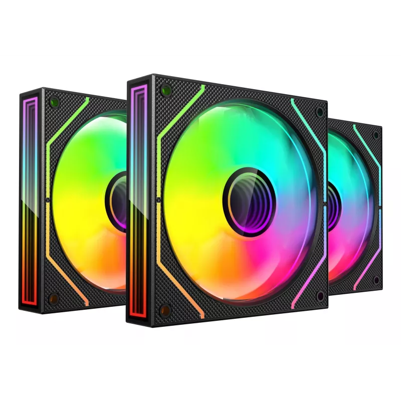 Mars Gaming MF3DPROKIT datora dzesēšanas sistēma Datora korpuss Ventilators 12 cm Melns