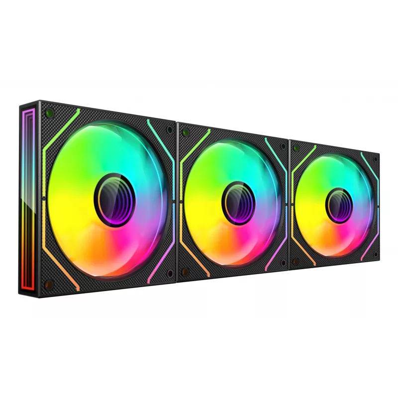 Mars Gaming MF3DPROKIT datora dzesēšanas sistēma Datora korpuss Ventilators 12 cm Melns