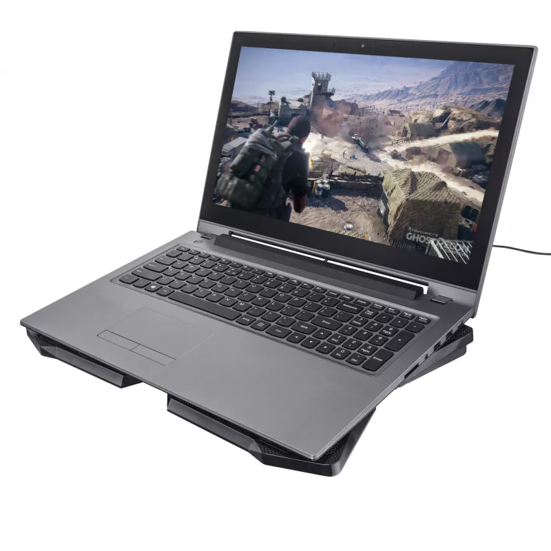 Trust GXT 278 klēpjdatora dzesēšanas paliktnis 43.9 cm (17.3 inch) Melns