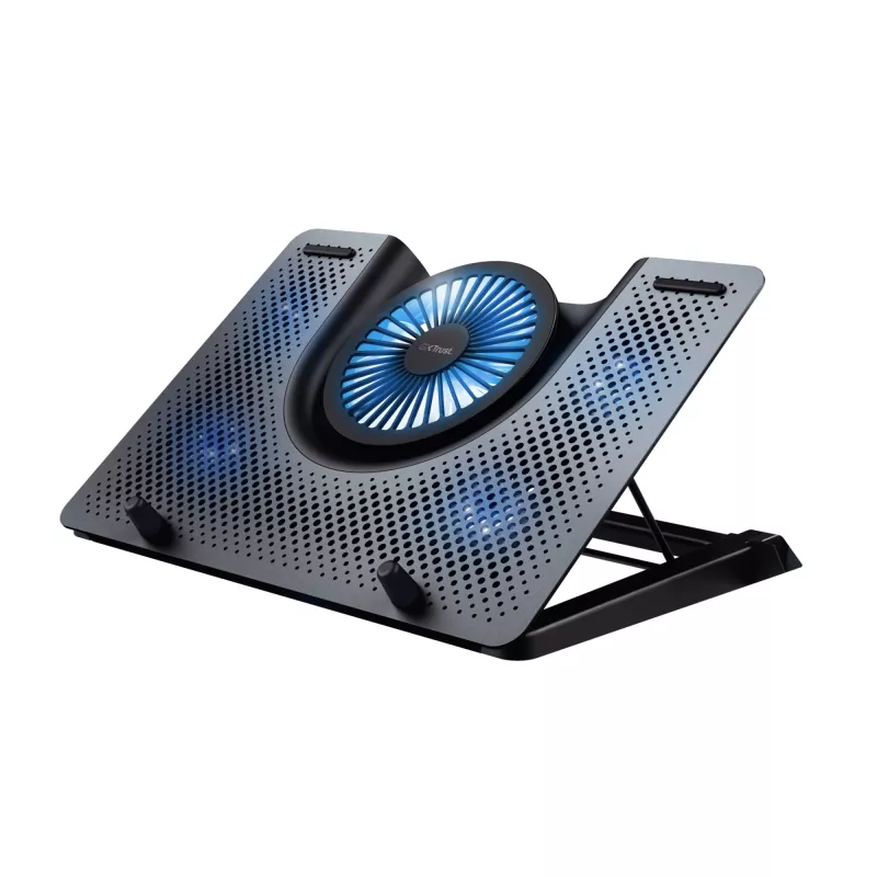 Trust GXT 1125 Quno klēpjdatora statīvs melns 43,2 cm (17 collu)