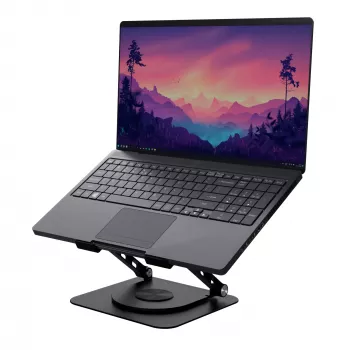 Trust Zeff klēpjdatora statīvs Melns 40.6 cm (16 inch)