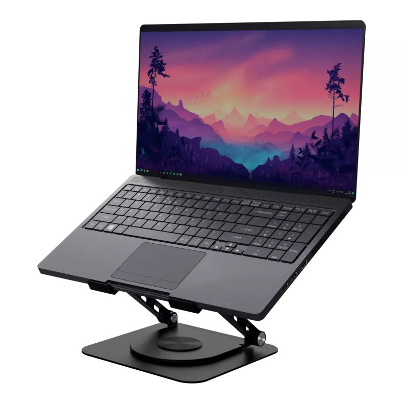 Trust Zeff klēpjdatora statīvs Melns 40.6 cm (16 inch)