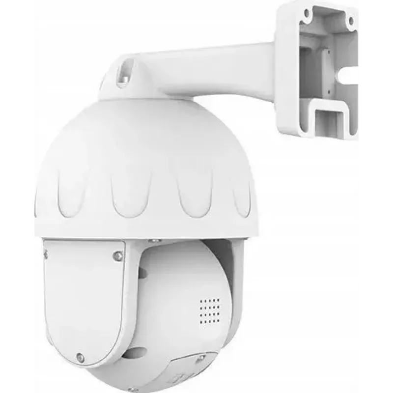 IP PTZ drošības kamera Foscam SD8EP — 8 MP, 4x optiskā tālummaiņa, 6x digitālā, 355° pagriešana, 90° slīpums, IP66, āra, balta