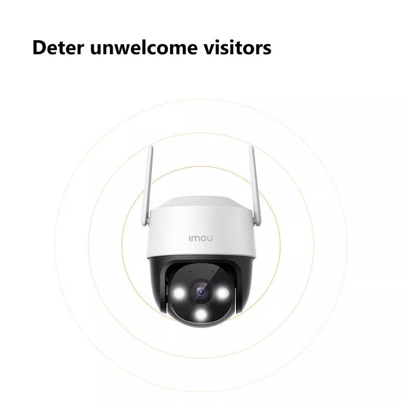IP drošības kamera IMOU Cruiser 2C 2K (2304×1296), 3 MP, 3,6 mm, PoE/Wi‑Fi, IP66, nakts redzamība 30 m, microSD līdz 256 GB