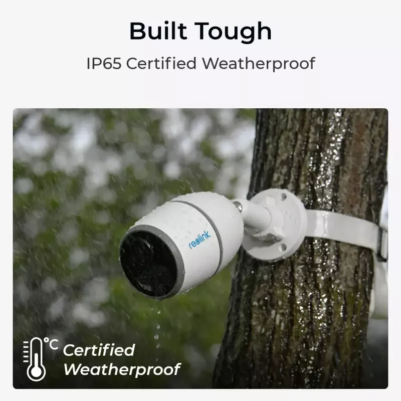 IP drošības kamera Reolink Go Series G330 — 4 MP (2560×1440), 4G LTE, PIR, akumulators 28 Wh, āra lodes tipa