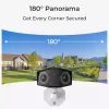 IP drošības kamera Reolink Duo P730 4K, 8 MP, 4608×1728 @20 kadri/s, PoE/līdzstrāva, IP66, PIR, 30 m IR, MicroSD līdz 256 GB