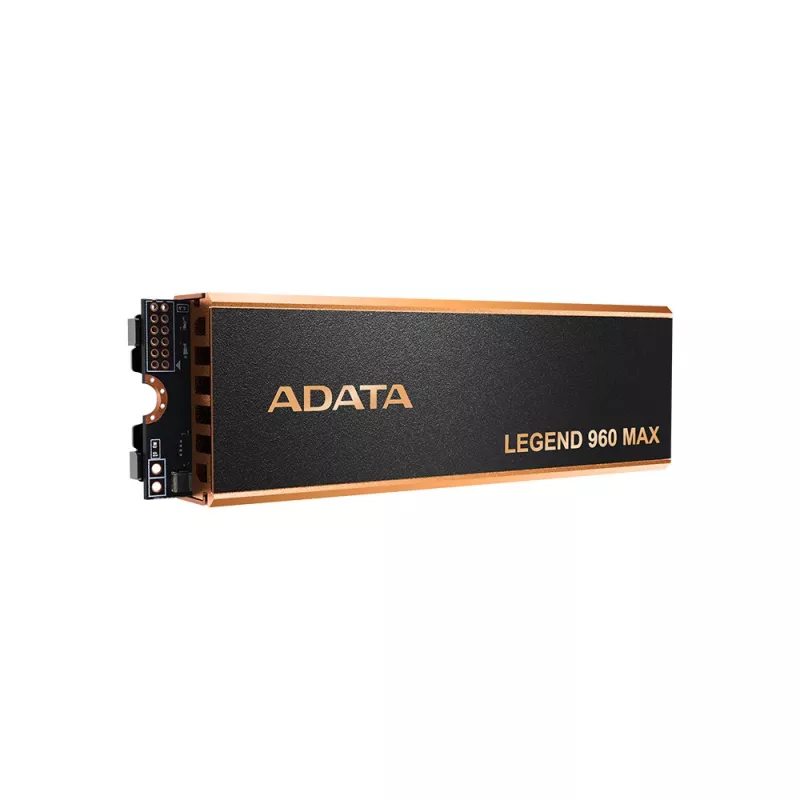 Iekšējais M.2 2280 NVMe SSD ADATA LEGEND 960 MAX 1 TB PCIe 4.0, lasīšanas ātrums 7400 MB/s, rakstīšanas ātrums 6000 MB/s, 3D NAND