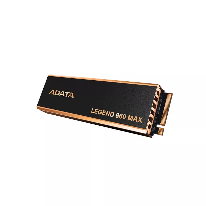 Iekšējais M.2 2280 NVMe SSD ADATA LEGEND 960 MAX 1 TB PCIe 4.0, lasīšanas ātrums 7400 MB/s, rakstīšanas ātrums 6000 MB/s, 3D NAND