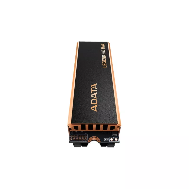 Iekšējais M.2 2280 NVMe SSD ADATA LEGEND 960 MAX 1 TB PCIe 4.0, lasīšanas ātrums 7400 MB/s, rakstīšanas ātrums 6000 MB/s, 3D NAND
