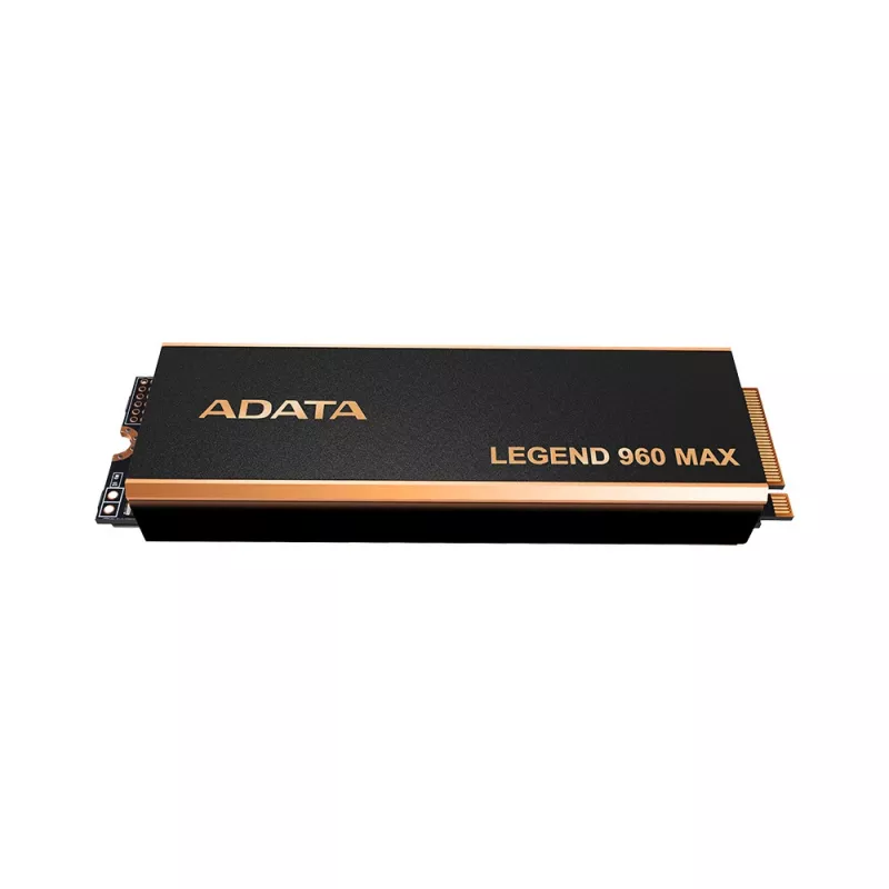 Iekšējais M.2 2280 NVMe SSD ADATA LEGEND 960 MAX 1 TB PCIe 4.0, lasīšanas ātrums 7400 MB/s, rakstīšanas ātrums 6000 MB/s, 3D NAND