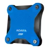 Portable SSD ADATA SD620 2 TB USB 3.2 Gen 2 (Micro‑B) Zila/Melna — 520/460 MB/s, 80×80×15.2 mm