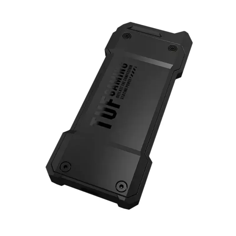 SSD enclosure ASUS ESD-T1A/BLK/G/AS — M.2 (SATA/PCIe) single-bay, USB-C 3.2 Gen2, 10 Gbit/s, Melns, key lock