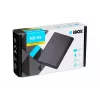 HDD/SSD korpuss IBOX HD-05 Melns — 2,5 collu SATA III, USB 3.2 Gen 1 (5 Gbit/s), Micro-USB B, UASP, līdz 10 TB