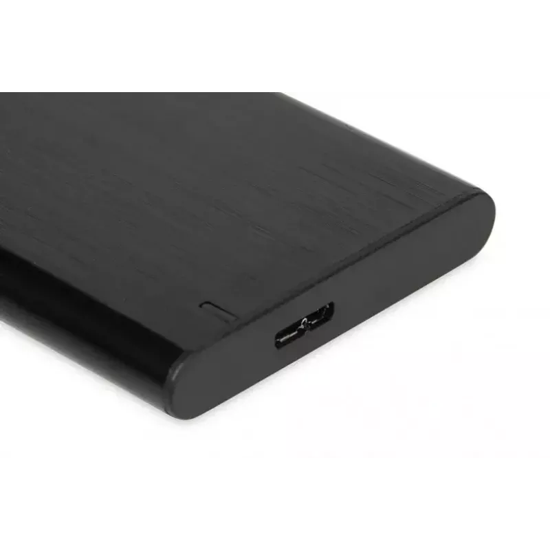 HDD/SSD korpuss IBOX HD-05 Melns — 2,5 collu SATA III, USB 3.2 Gen 1 (5 Gbit/s), Micro-USB B, UASP, līdz 10 TB