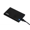 HDD/SSD korpuss IBOX HD-05 Melns — 2,5 collu SATA III, USB 3.2 Gen 1 (5 Gbit/s), Micro-USB B, UASP, līdz 10 TB
