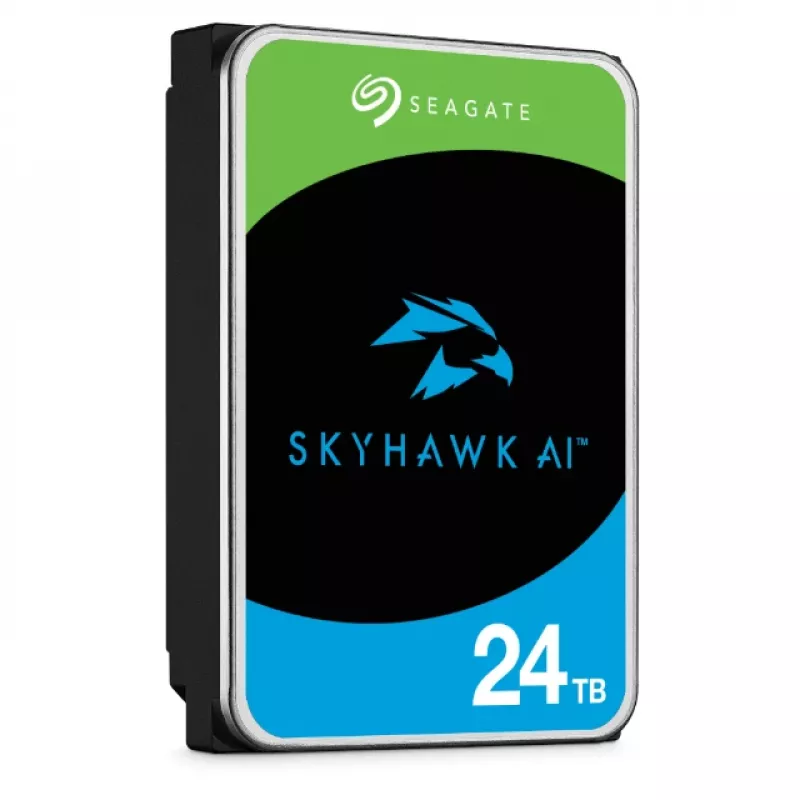 Seagate SkyHawk AI iekšējais cietais disks 24 TB 7200 RPM 512 MB 3.5 collu Serial ATA III