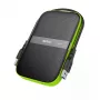 Ārējais HDD Silicon Power Armor A60 1 TB 2,5 collas USB 3.2 Gen 1, triecienizturīgs, AES-256, melns