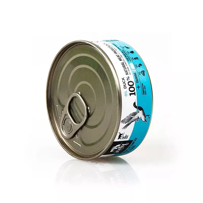 3Coty mitrā kaķu barība ar pīli pieaugušiem kaķiem, 80 g