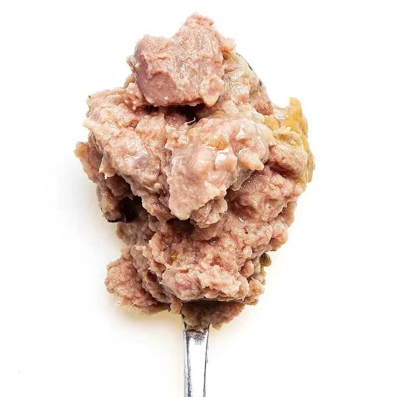 Mitrā kaķu barība 3coty Chicken Struvite care 80 g — mitrās barības paciņa, pieaugušiem kaķiem, vista, pilnvērtīga barība