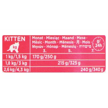 Mitrā kaķu barība animonda Carny Kitten Beef & Turkey 400 g kārba, 80% mitrums, 10,5% proteīns, jauniem kaķēniem