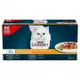 Mitrā kaķu barība Purina Nestlé GOURMET Perle Mini filejas gabaliņi mērcē, paciņas 60 x 85 g, pieaugušiem kaķiem, 80% mitruma