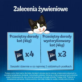 Mitrā kaķu barība Purina Nestlé PURINA Felix Countryside Selection multipaka 120×85 g maisiņi, pieaugušiem kaķiem, jauktas garšas, bez lipekļa