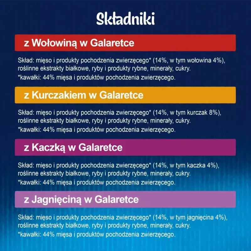 Mitrā kaķu barība Purina Nestlé PURINA Felix Countryside Selection multipaka 120×85 g maisiņi, pieaugušiem kaķiem, jauktas garšas, bez lipekļa