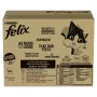 Mitrā kaķu barība Purina Nestlé PURINA Felix Countryside Selection multipaka 120×85 g maisiņi, pieaugušiem kaķiem, jauktas garšas, bez lipekļa