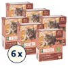 Mitrā kaķu barība BOZITA Fresh Menu 370 g pieaugušām kaķiem, brieža gaļas garša, bez sojas, bez lipekļa