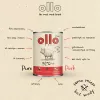 Mitrā suņu barība OLLO Pure Pork 850 g — pilnvērtīga pieaugušo suņu mitrā barība, monoproteinīns, 17% proteīna, 11,5% tauku, 63% mitruma