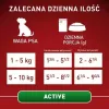 Mitrā suņu barība Purina Nestlé One Mini/Small Active Beef 85 g — mitrā barība pieaugušām mazo šķirņu suņiem, 76,4% mitrums, 12,5% olbaltumvielas