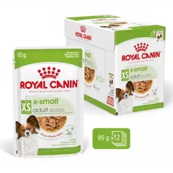 Mitrā suņu barība Royal Canin X-Small Puppy Meat 85 g paciņas, 12 x 85 g, X-Small/Mazām šķirnēm