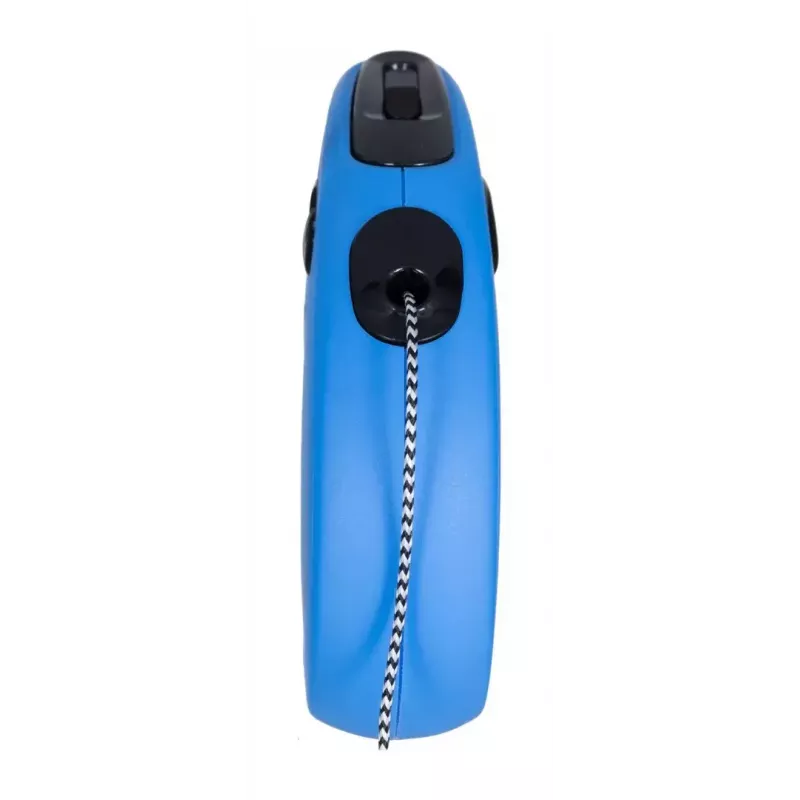 Ievelkamā suņu pavada Flexi New Classic S — aukla, 5 m, vienas pavadas, zila, maks. slodze 12 kg