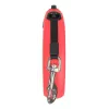 Ievelkama suņu pavada Flexi New Classic 5 m, melna neilona lente, lielu šķirņu suņiem līdz 50 kg