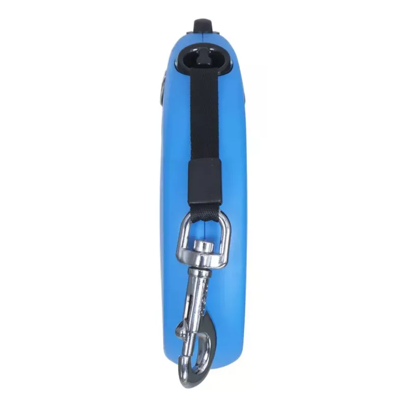 Ievelkamā pavada Flexi New Classic 8 m — Flexi 8 m auklas pavada, zila, L, maks. slodze 50 kg