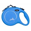 Ievelkamā pavada Flexi New Classic 8 m — Flexi 8 m auklas pavada, zila, L, maks. slodze 50 kg
