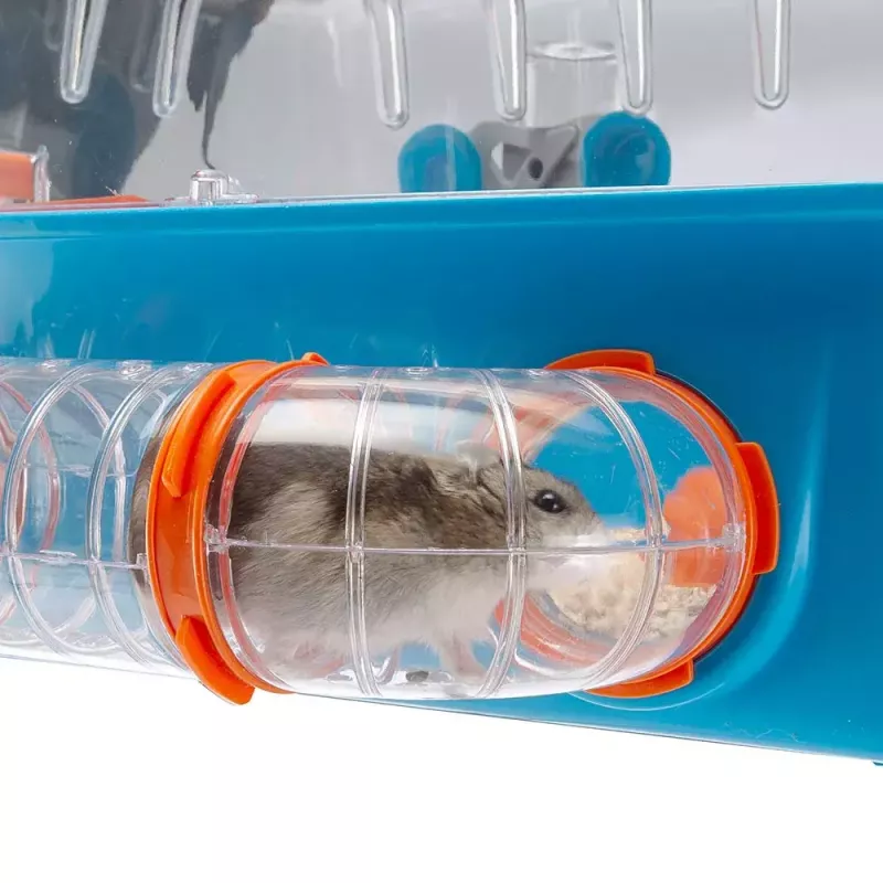 Būris FERPLAST Combi 2 kāmjiem, zils caurspīdīgs, P795×Dz295×A263 mm, tehnopolimērs