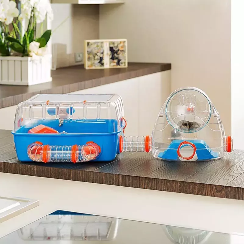 Būris FERPLAST Combi 2 kāmjiem, zils caurspīdīgs, P795×Dz295×A263 mm, tehnopolimērs