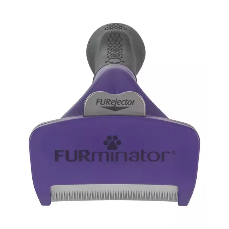 Apmatojuma noņemšanas suka FURminator FUR151357 garspalvainiem kaķiem (Ragdoll), melna, 270 g