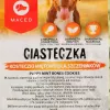 Suņu apmācības kārumi MACED Puppy Mint Bones Cookies 1 kg — piparmētru garšas cepumi kucēniem, 1 kg plastmasas iepakojums