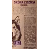 Suņu košļājamā rotaļlieta MACED Mežacūkas āda 45 cm — dabīgas ādas košļājamā našķis, 40 g, brieža gaļas garša, bez cukura un lipekļa
